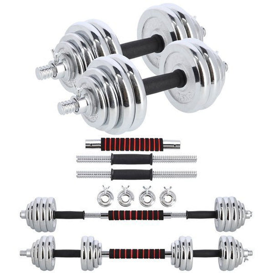 Zestaw hantli chromowanych 2x15 kg NE-CH30